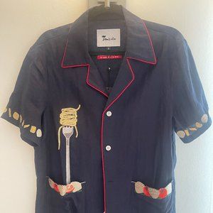 Tomnbolo Pasta Shirt, brand new never worn (with tags) size S